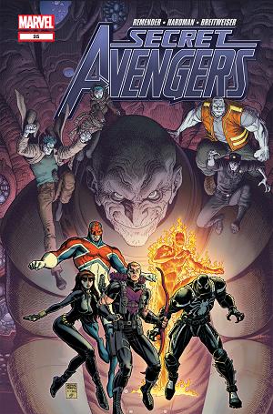 Secret Avengers #25  cover