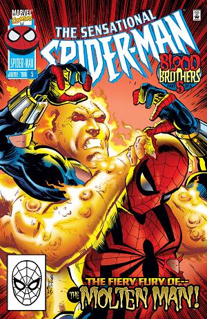 Sensational Spider-Man #5  cover