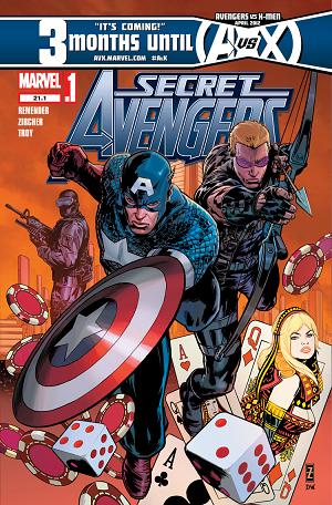 Secret Avengers #21  cover