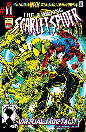 Amazing Scarlet Spider #1 cover