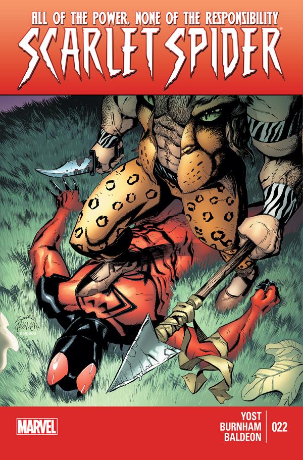Scarlet Spider #22 cover