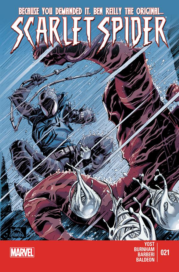 Scarlet Spider #21  cover