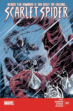 Scarlet Spider #21 cover