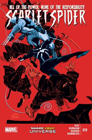 Scarlet Spider #19 cover