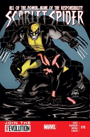 Scarlet Spider #18 cover