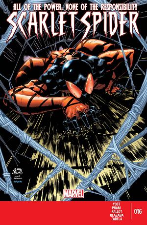 Scarlet Spider #16 cover