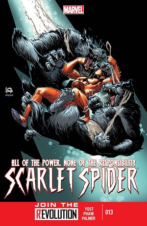 Scarlet Spider #13 cover