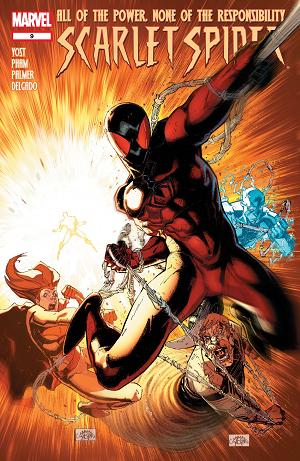 Scarlet Spider #9 cover