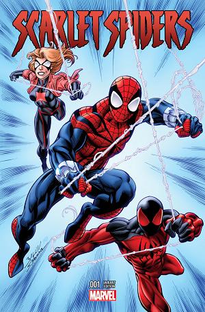 Spider-Verse: Scarlet Spiders #1 cover