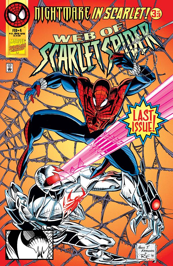 Web Of Scarlet Spider #4 cover