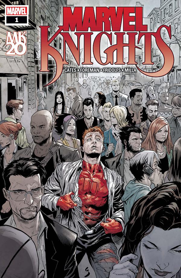 Marvel Knights 20th Anniversary #1  cover