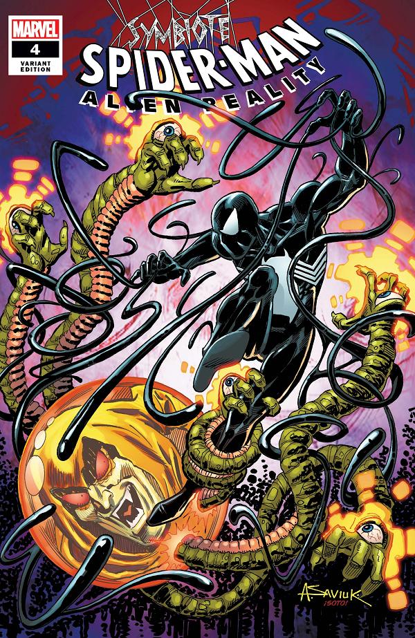 Symbiote Spider-Man: Alien Reality #4 cover
