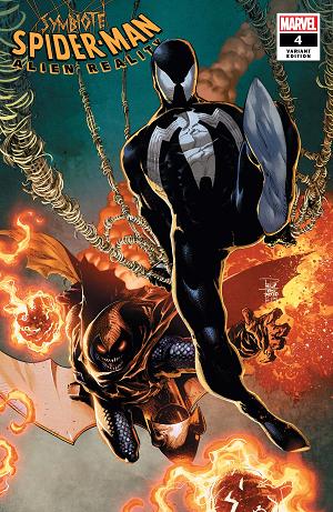 Symbiote Spider-Man: Alien Reality #4 cover