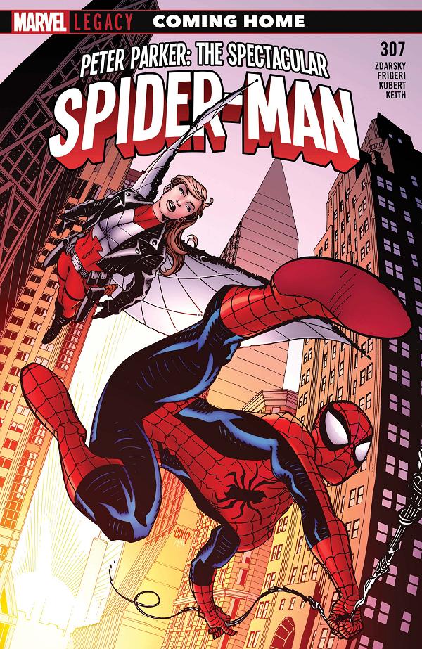 Peter Parker: The Spectacular Spider-Man #307 cover