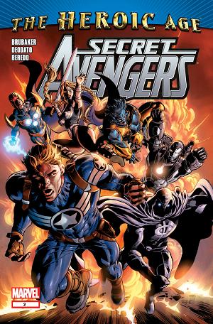 Secret Avengers #2  cover
