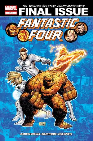 Fantastic Four #611  cover