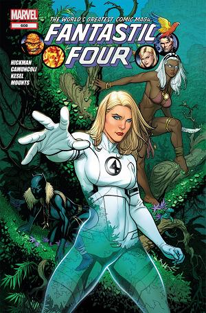 Fantastic Four #608  cover