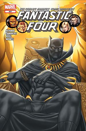Fantastic Four #607  cover