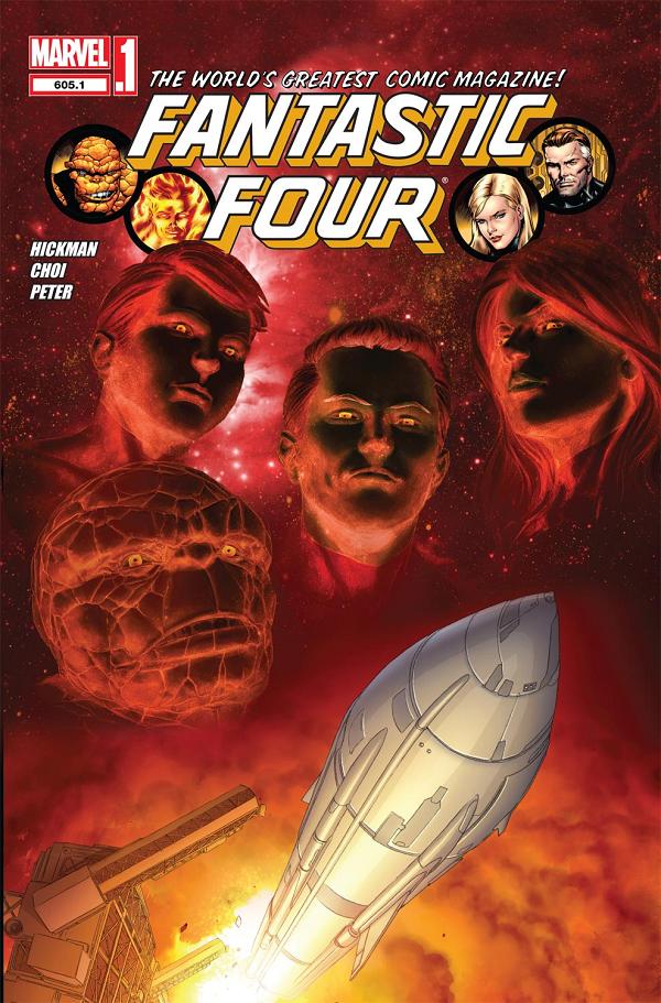 Fantastic Four #605  cover