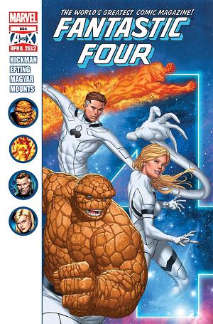 Fantastic Four #604  cover
