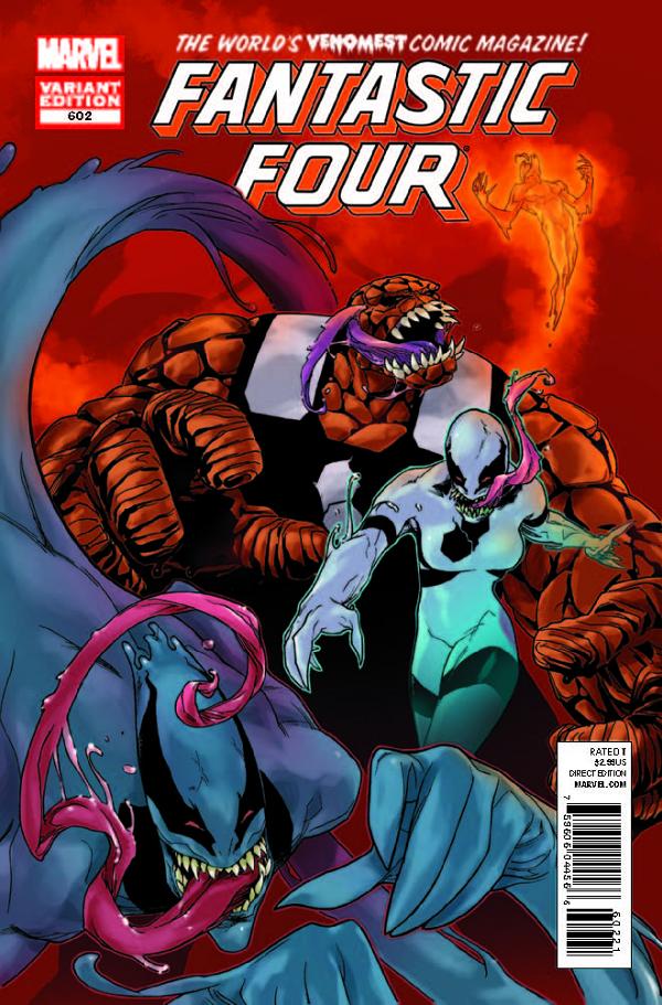 Fantastic Four #602  cover