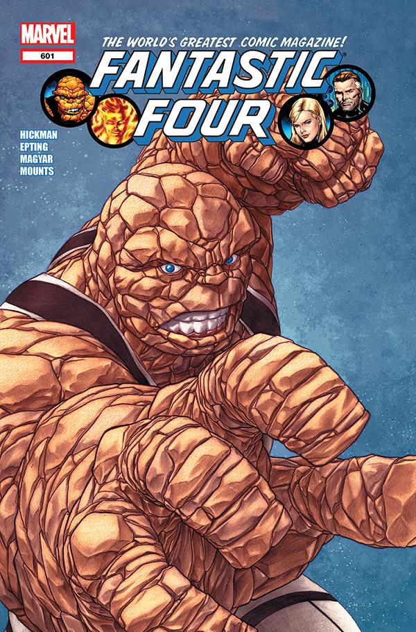 Fantastic Four #601  cover