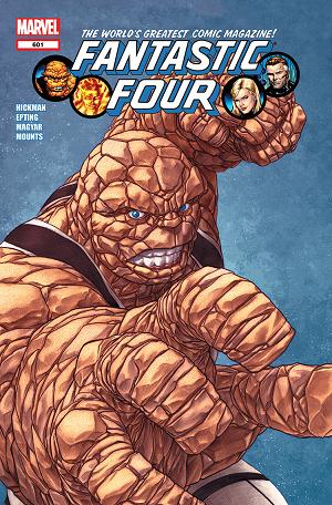 Fantastic Four #601  cover