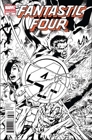 Fantastic Four #587  cover