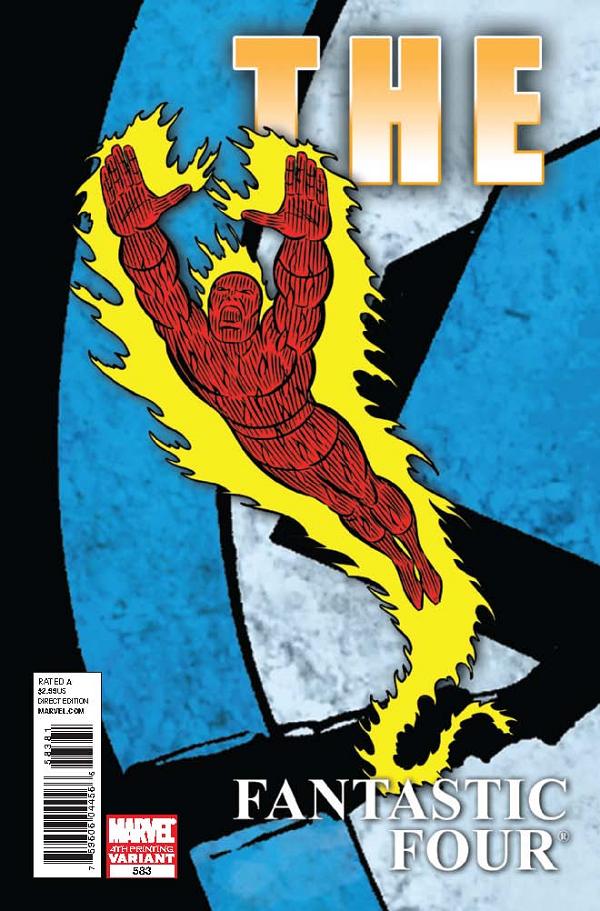 Fantastic Four #583  cover