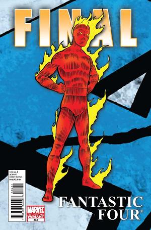 Fantastic Four #584  cover