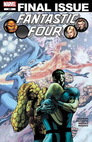 Fantastic Four #588  cover