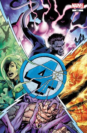 Fantastic Four #587  cover