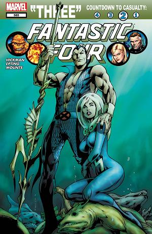 Fantastic Four #585  cover