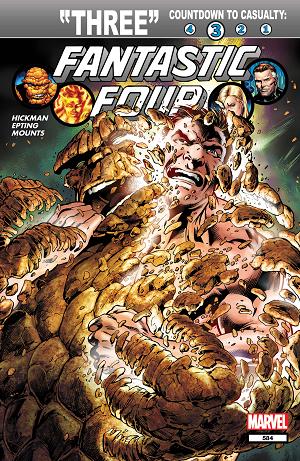 Fantastic Four #584  cover