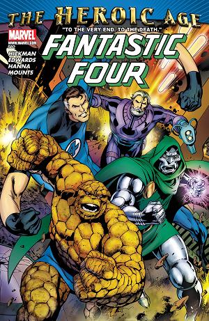 Fantastic Four #582 cover