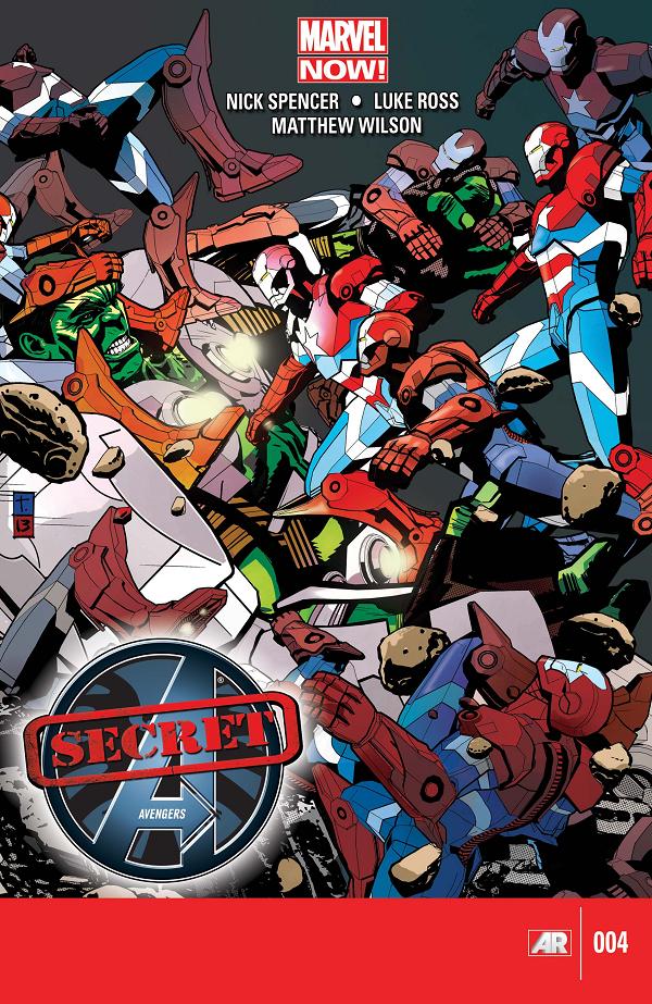 Secret Avengers #4  cover