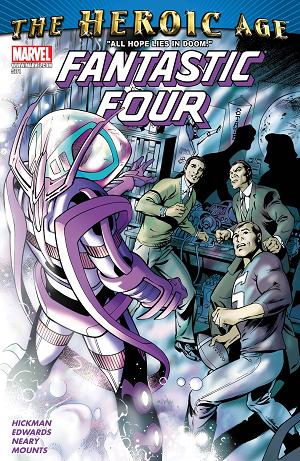 Fantastic Four #581 cover
