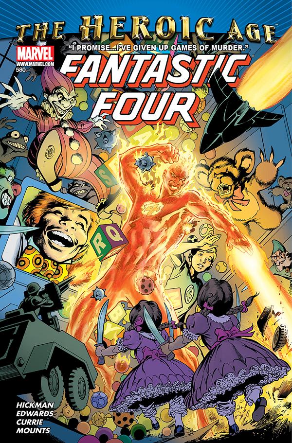 Fantastic Four #580  cover