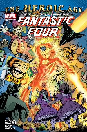 Fantastic Four #580 cover