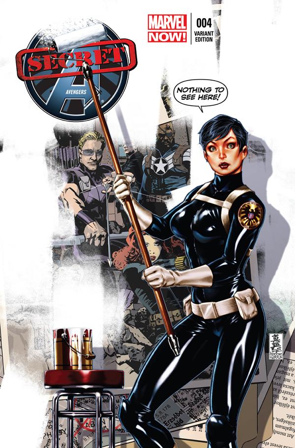 Secret Avengers #4  cover