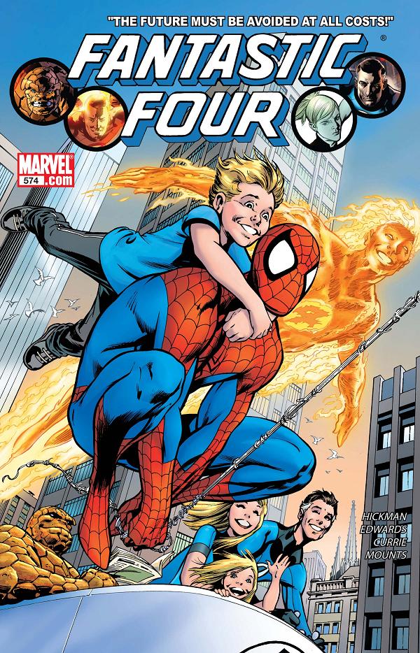 Fantastic Four #574  cover