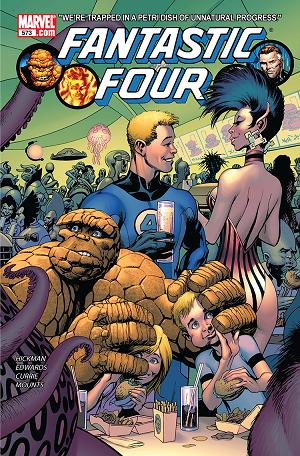 Fantastic Four #573  cover