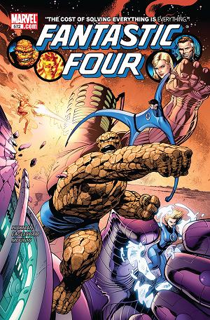 Fantastic Four #572  cover