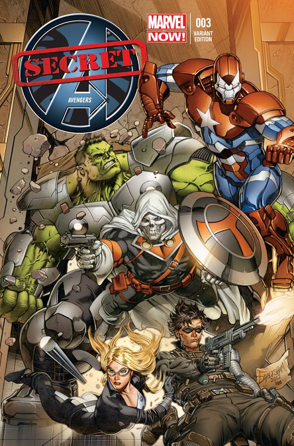 Secret Avengers #3  cover