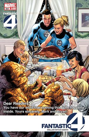 Fantastic Four #564  cover