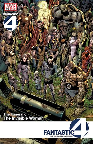 Fantastic Four #562  cover