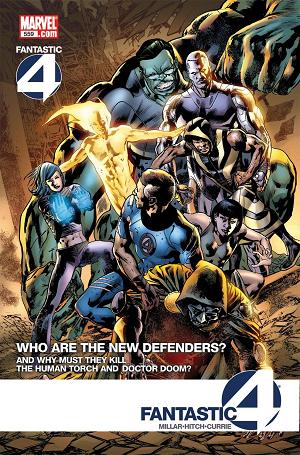 Fantastic Four #559  cover