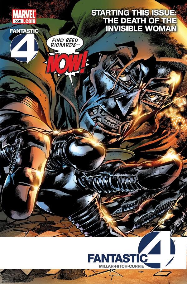 Fantastic Four #558  cover