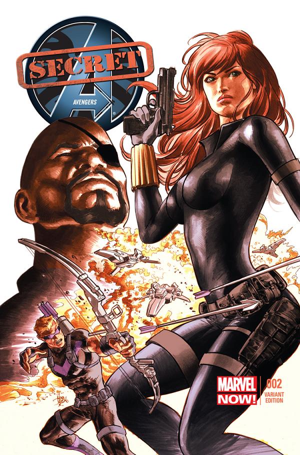 Secret Avengers #2  cover