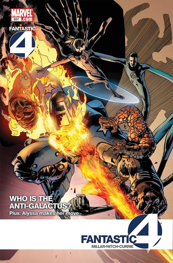 Fantastic Four #557  cover